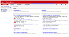 Desktop Screenshot of kb.open-e.com